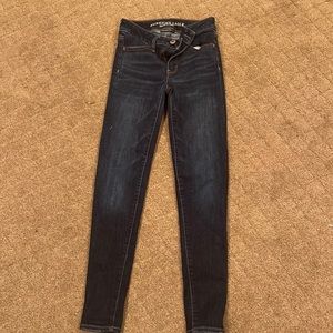 Size 00 Reg ~ American Eagle super super stretch jeans~